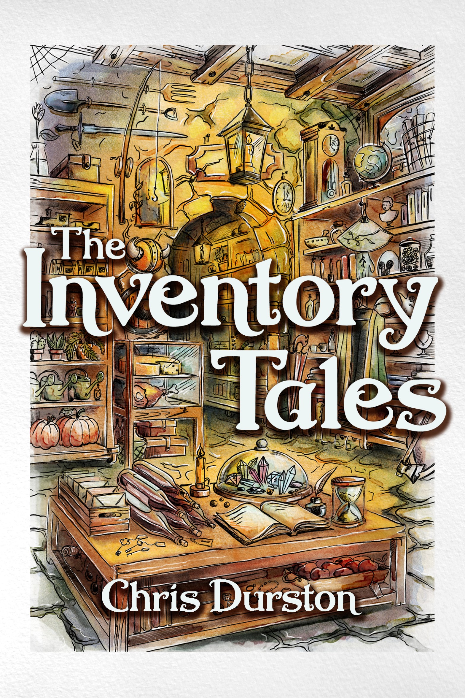 The Inventory Tales book cover, depicting an item shop